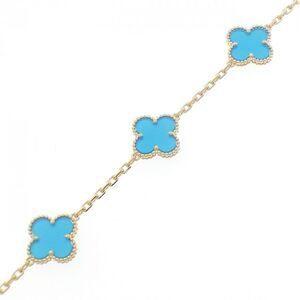 Van Cleef & Arpels Vintage Alhambra 5 Motif Bracelet
